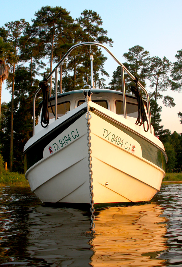 Photo of C-Dory from the Lake