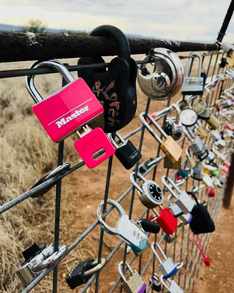 Padilly's Love Lock Prada Marfa
